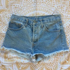 Brandy Melville Denim Cutoff Shorts